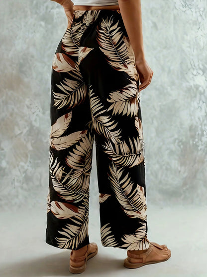 Corinne | Bohemian Damen Sommerhose mit weitem Bein