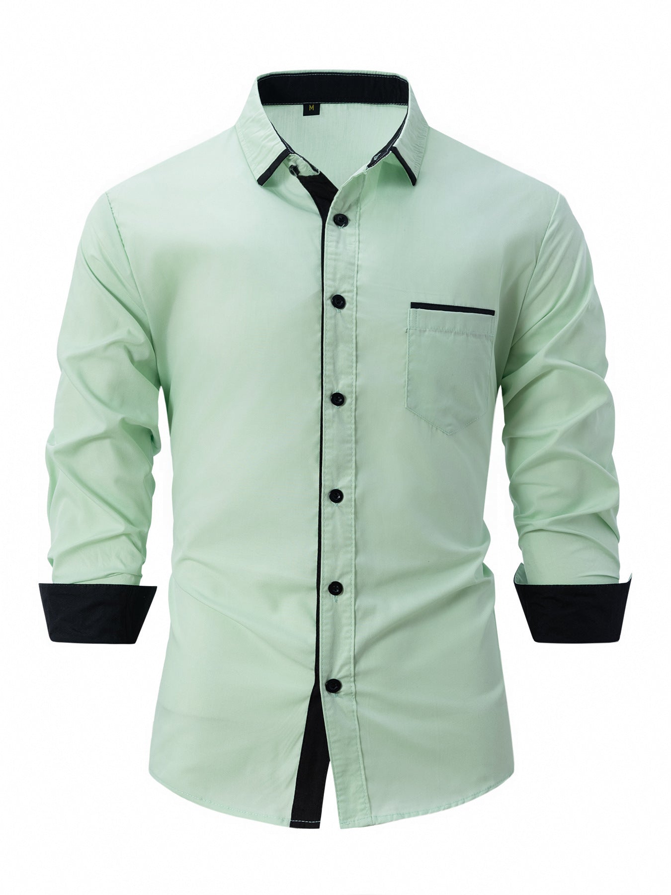 Elian | Elegantes Hemd mit Kontrastdetails für Herren