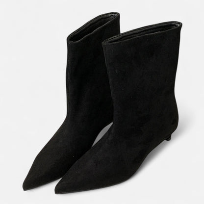 Nerina | Elegante Stiefeletten mit spitzer Silhouette für Damen