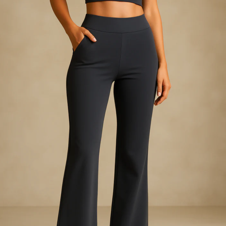 Elara | Elegante Damenhose mit weitem Bein