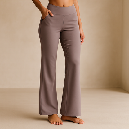 Elara | Elegante Damenhose mit weitem Bein