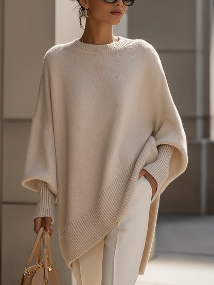 Elena | Eleganter Damen Strickpullover im Oversize Stil