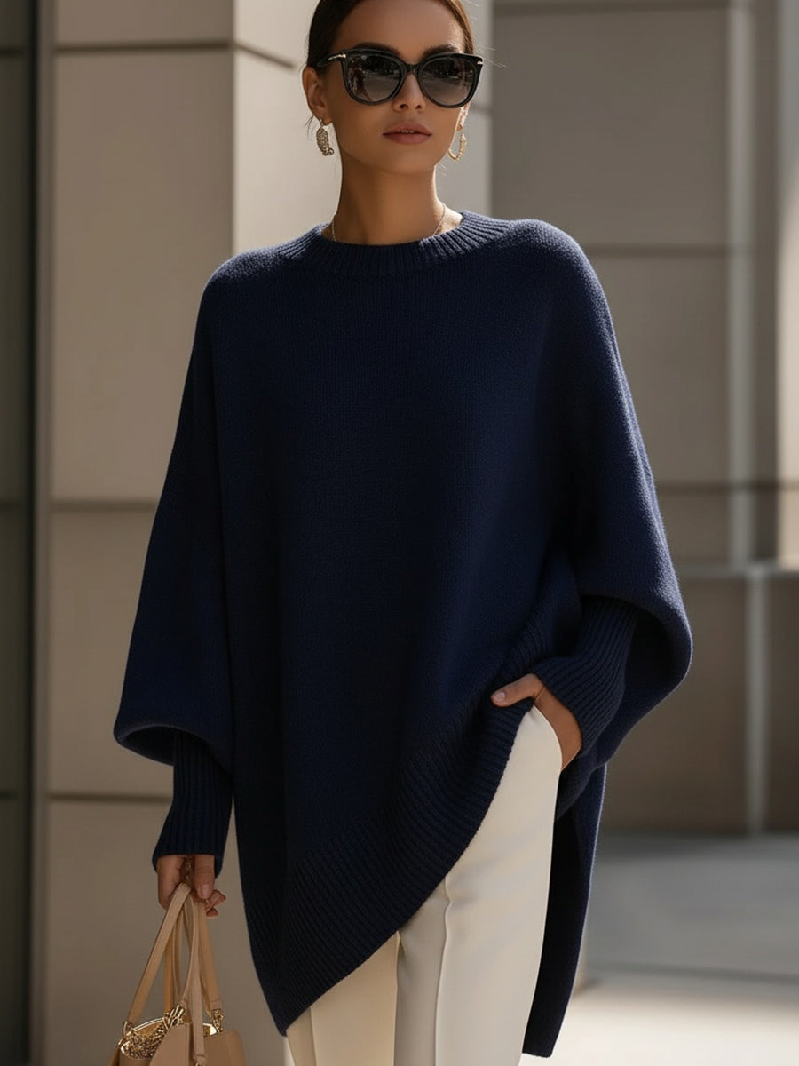 Elena | Eleganter Damen Strickpullover im Oversize Stil