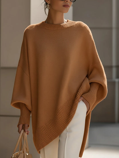 Elena | Eleganter Damen Strickpullover im Oversize Stil