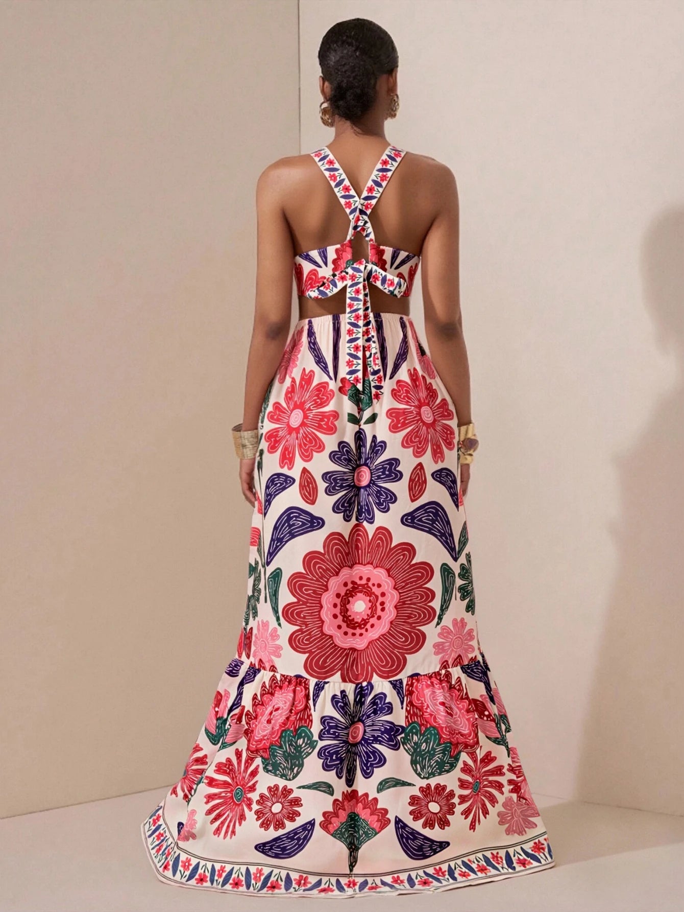 Elina | Blumen Kleid für unvergessliche Sommertage