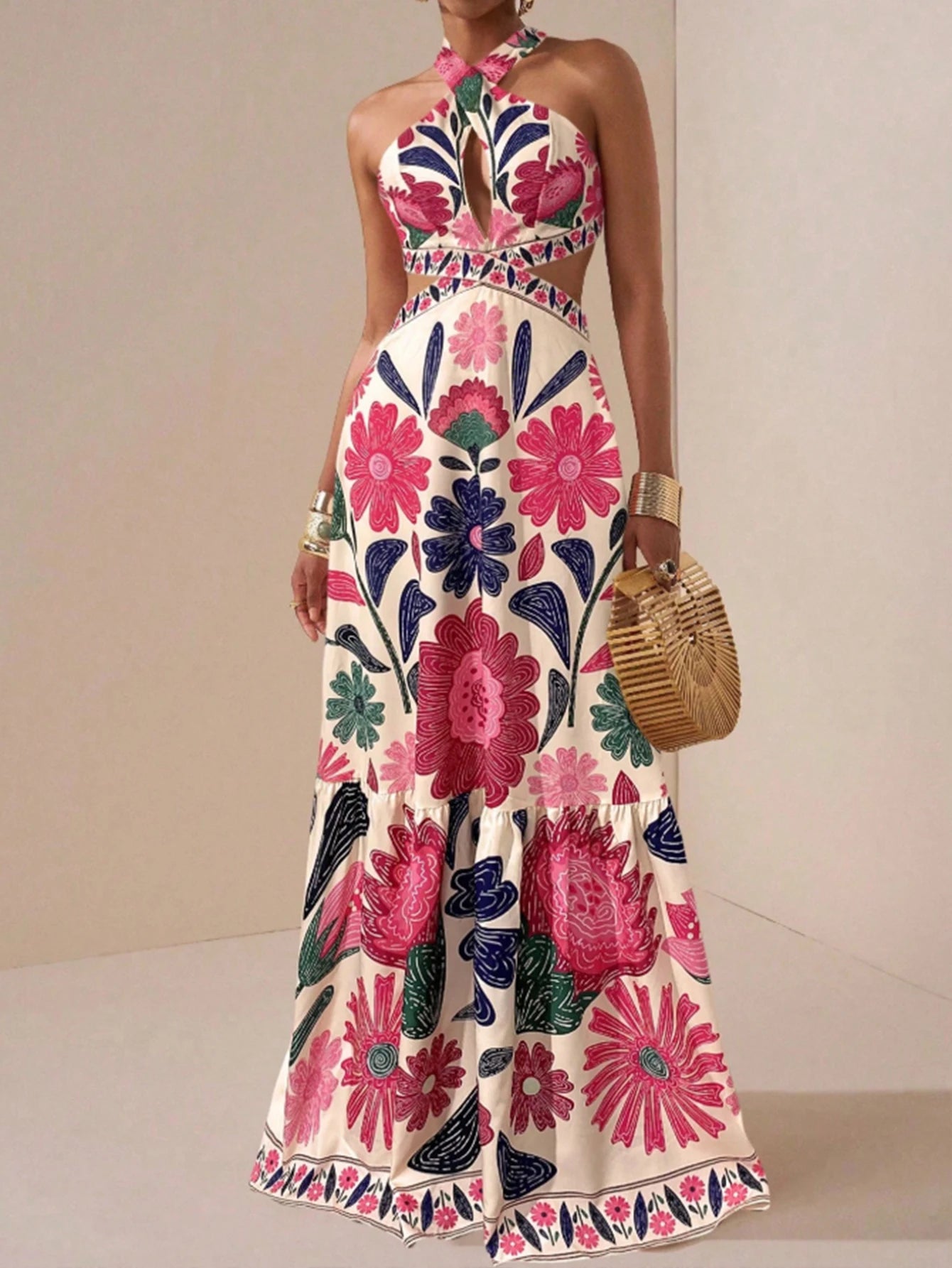 Elina | Blumen Kleid für unvergessliche Sommertage