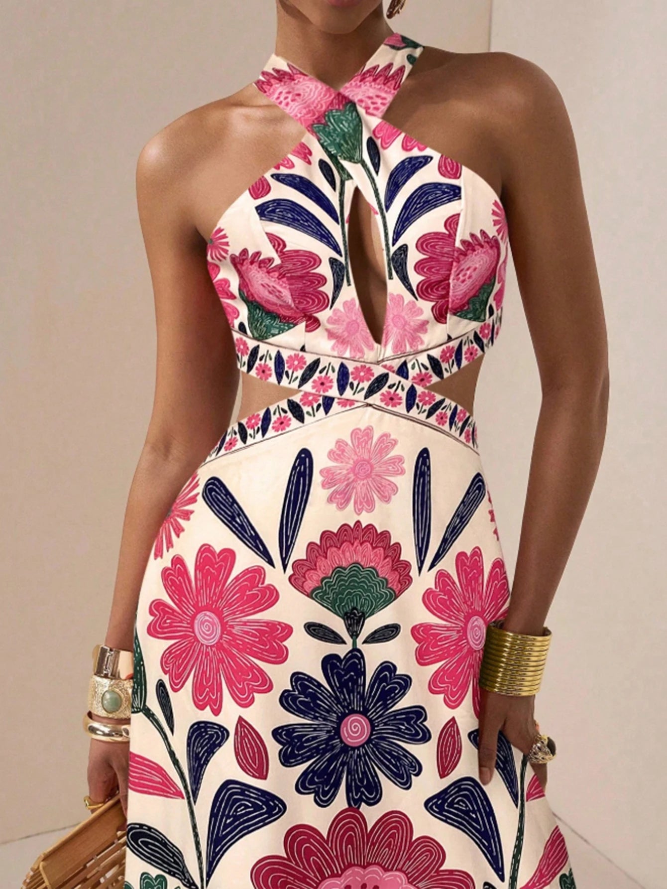 Elina | Blumen Kleid für unvergessliche Sommertage