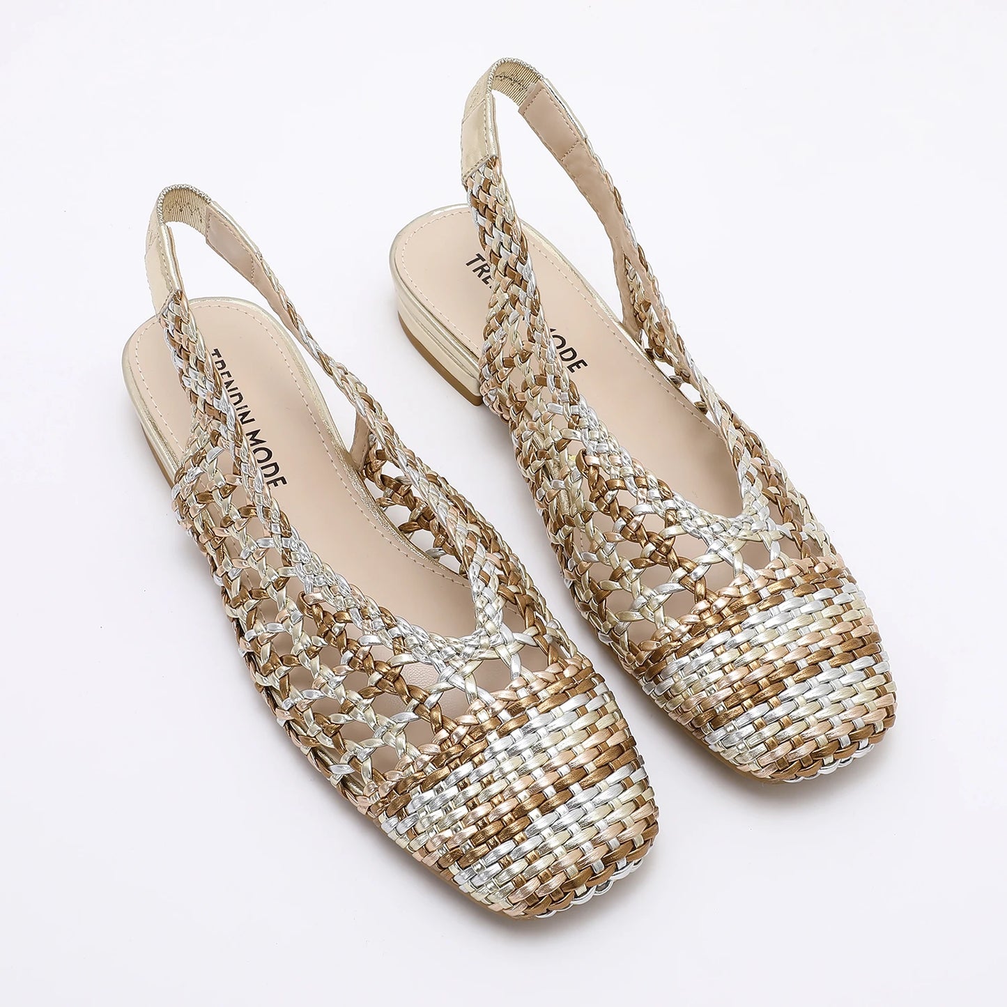 Elina | Geflochtene Ballerina für stilvolle Sommertage