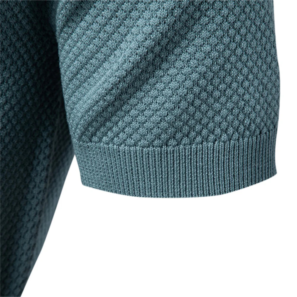 Elio | Strukturiertes Poloshirt mit eleganter Silhouette