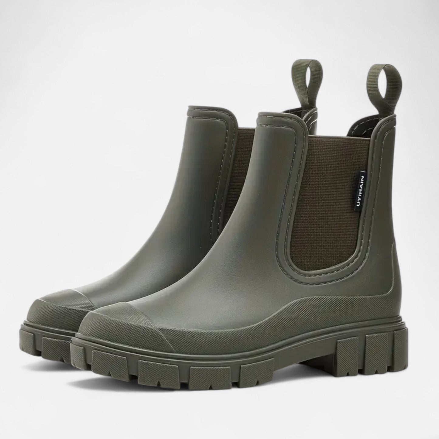 Elira | Stilvolle Regenstiefel mit modernem Chelsea Design für Damen
