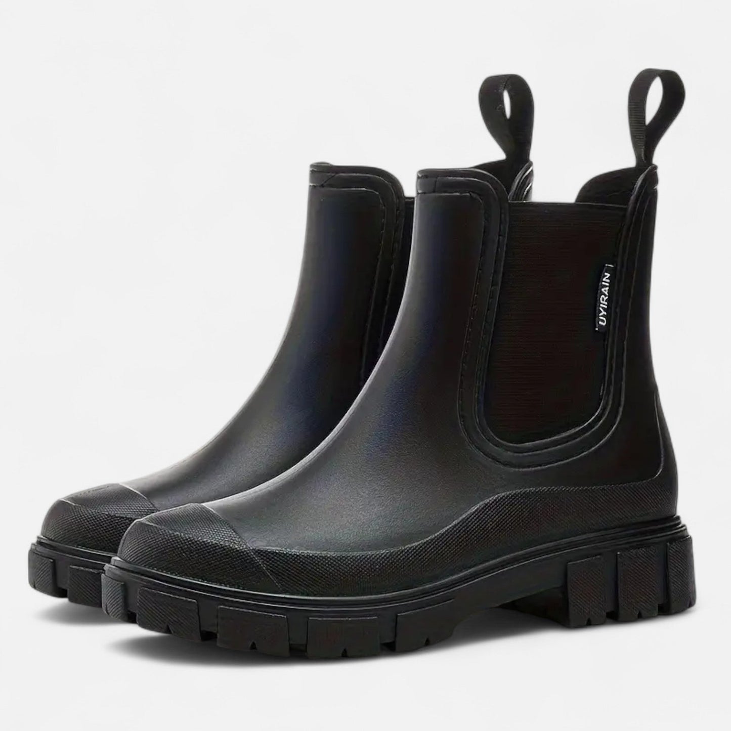 Elira | Stilvolle Regenstiefel mit modernem Chelsea Design für Damen