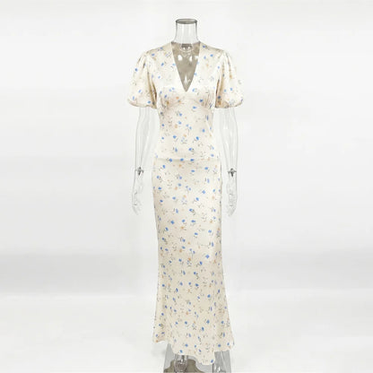 Elodie | Kleid mit Blumenmuster für romantische Sommertage