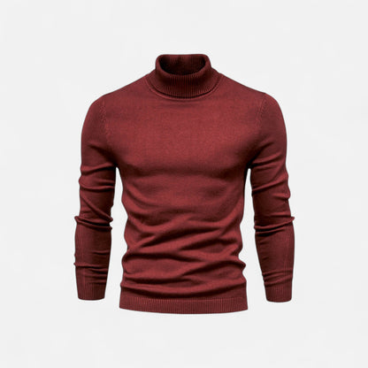 Eryx | Eleganter Rollkragenpullover im modernen Slim Fit für Herren