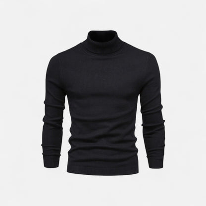 Eryx | Eleganter Rollkragenpullover im modernen Slim Fit für Herren