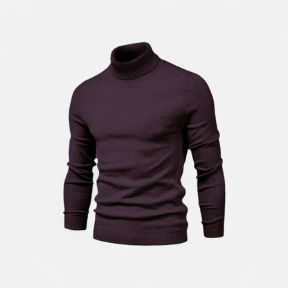 Eryx | Eleganter Rollkragenpullover im modernen Slim Fit für Herren