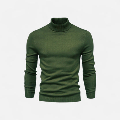 Eryx | Eleganter Rollkragenpullover im modernen Slim Fit für Herren