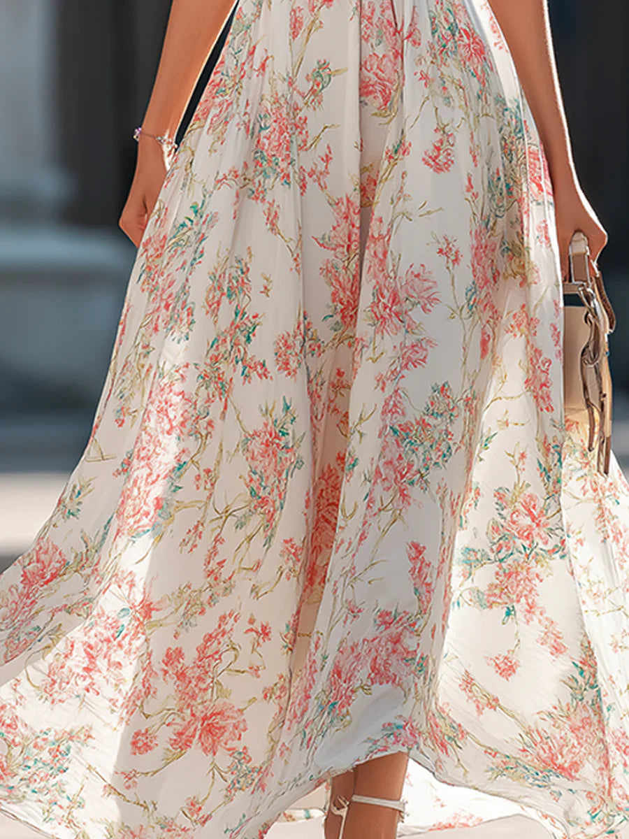 Isalie | Kleid mit Blumenmuster für elegante Sommertage
