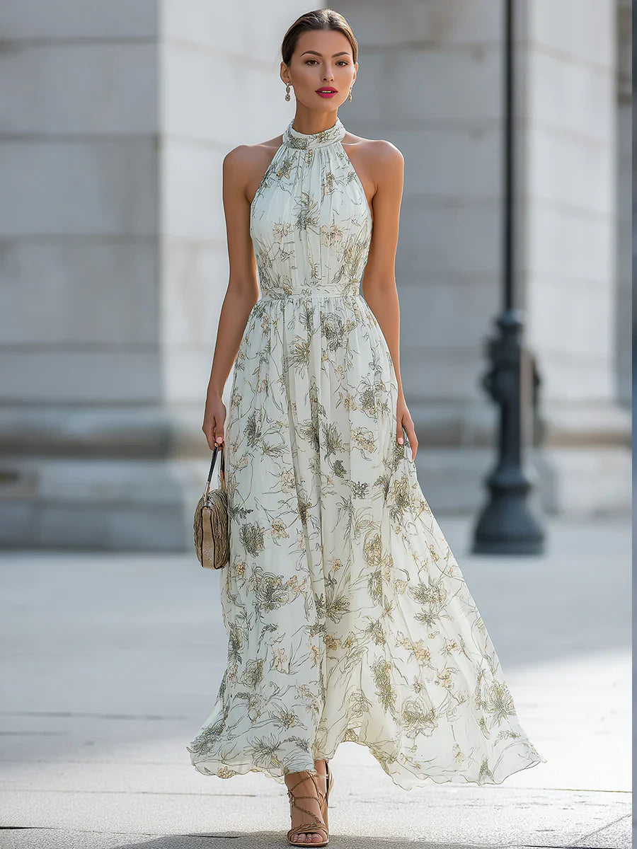 Isalie | Kleid mit Blumenmuster für elegante Sommertage