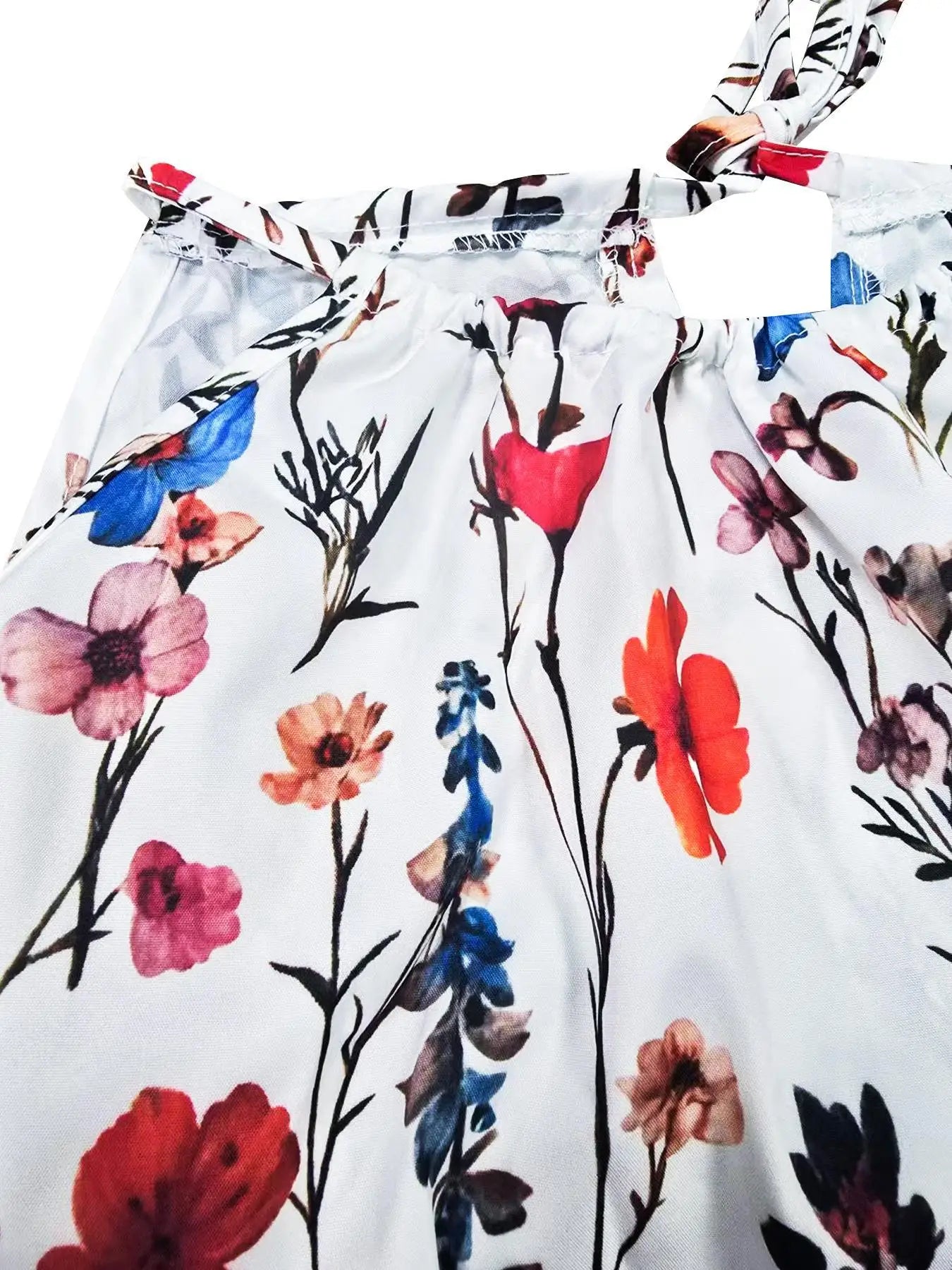 Lara | Floraler Damen Jumpsuit in Maxilänge