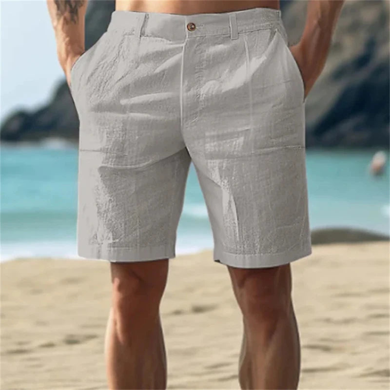 Leano | Shorts in stilvoller Leinenoptik
