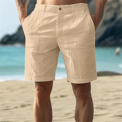 Leano | Shorts in stilvoller Leinenoptik