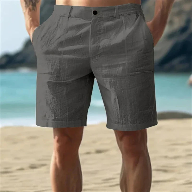 Leano | Shorts in stilvoller Leinenoptik