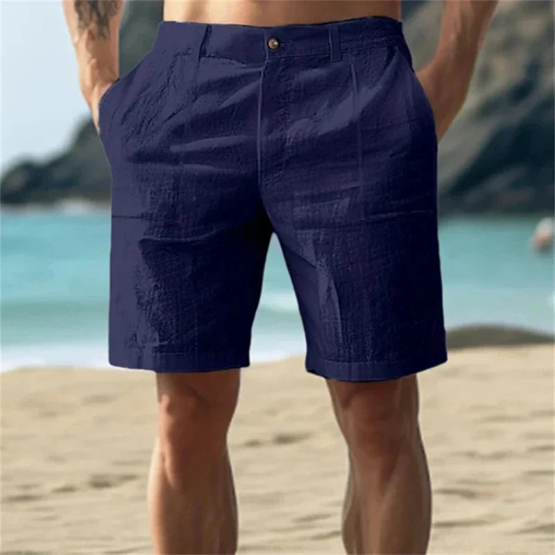 Leano | Shorts in stilvoller Leinenoptik