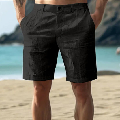 Leano | Shorts in stilvoller Leinenoptik