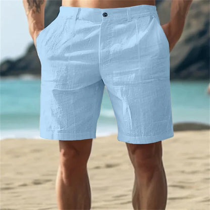 Leano | Shorts in stilvoller Leinenoptik