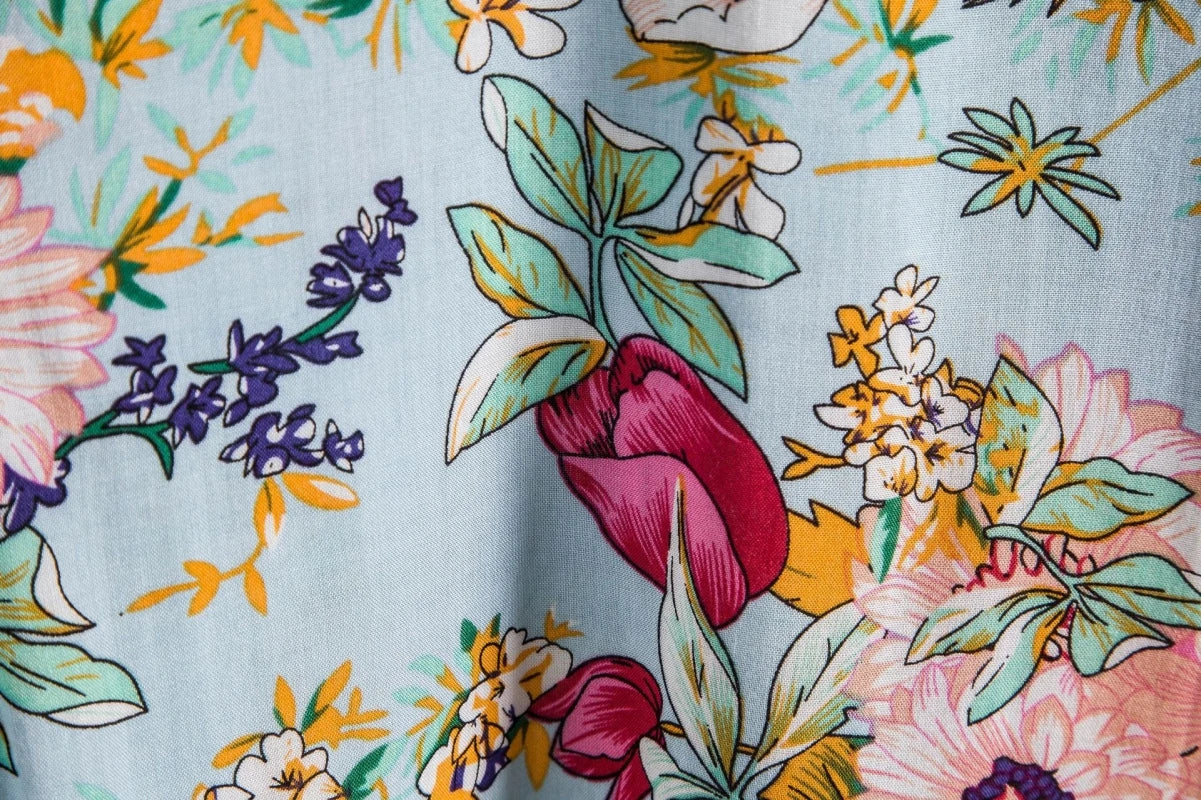 Lennox | Hemd im Sommer-Design für Strand mit Blumenmuster