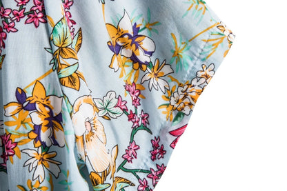 Lennox | Hemd im Sommer-Design für Strand mit Blumenmuster