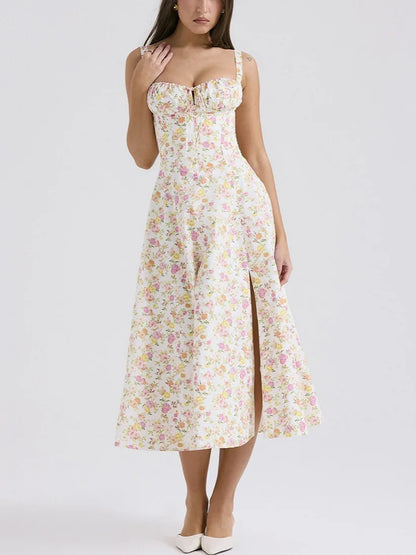 Liora | Kleid mit Blumenmuster für sonnige Sommertage
