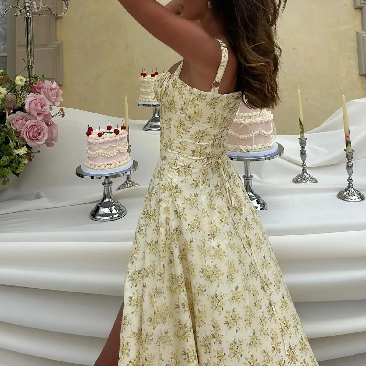 Liora | Kleid mit Blumenmuster für sonnige Sommertage