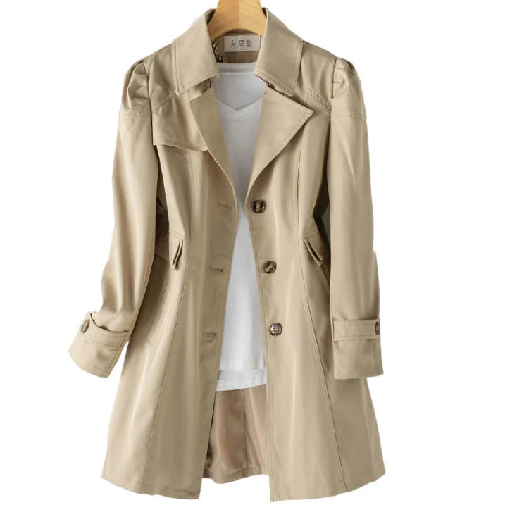 Livia | Eleganter Damen Trenchcoat in zeitlosem Design
