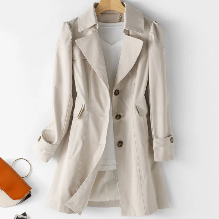 Livia | Eleganter Damen Trenchcoat in zeitlosem Design