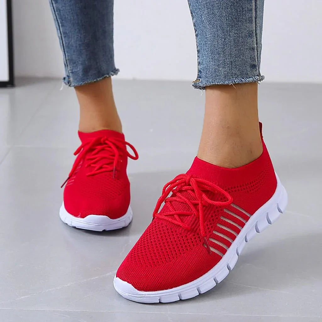 Livia | Leichte Damen Sneaker mit Schnürung