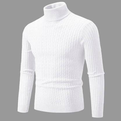 Luca | Rollkragen Pullover mit Struktur Herren