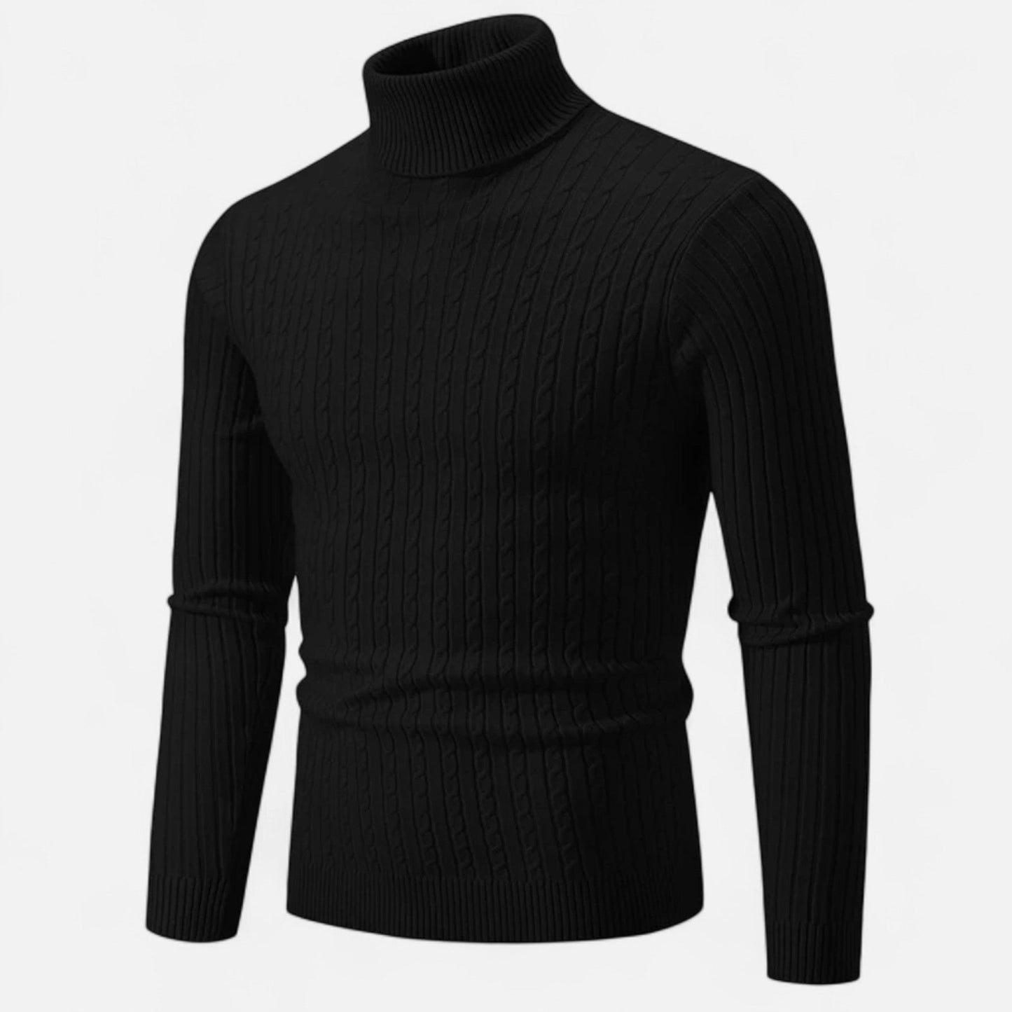Luca | Rollkragen Pullover mit Struktur Herren