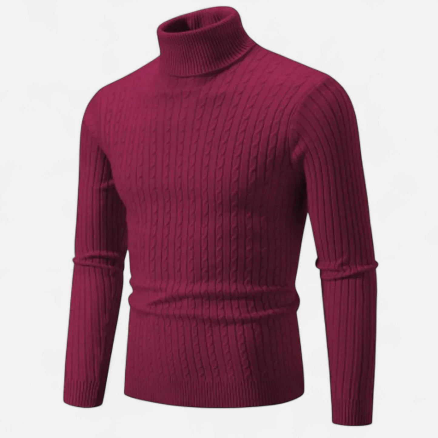 Luca | Rollkragen Pullover mit Struktur Herren