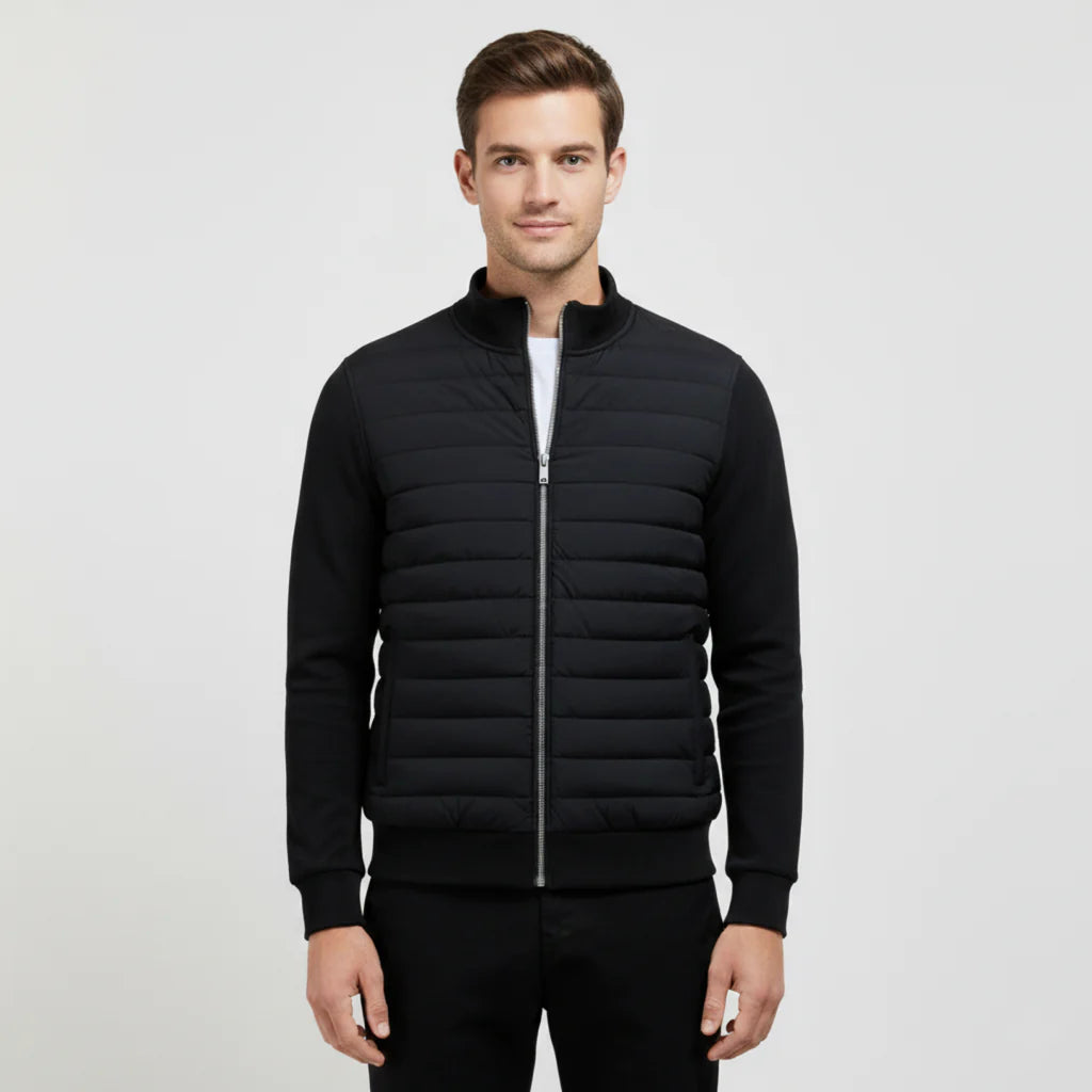 Luca | Sportliche Herren Übergangsjacke mit Stehkragen