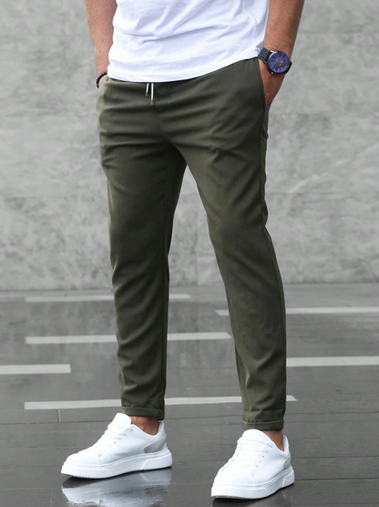 Mael | Stilvolle Komfort Hose mit modernem Tapered Fit für Herren