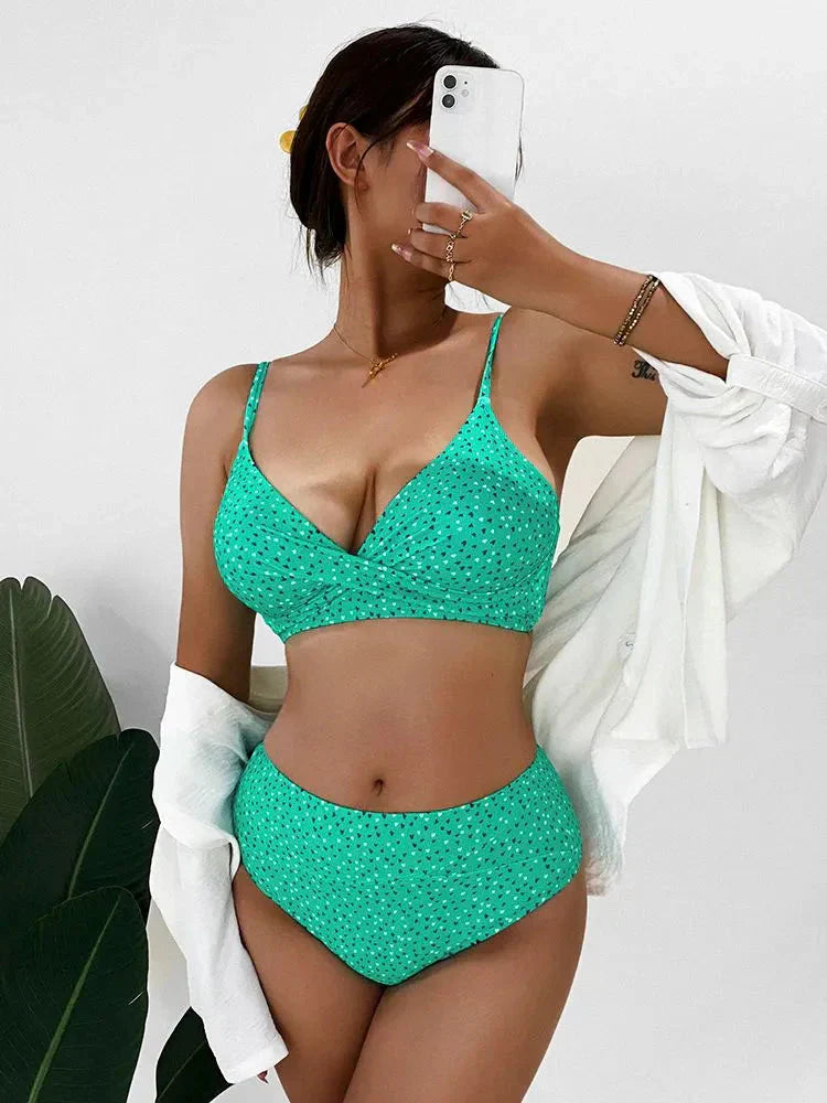 Malia | Damen Bikini mit hoher Taille