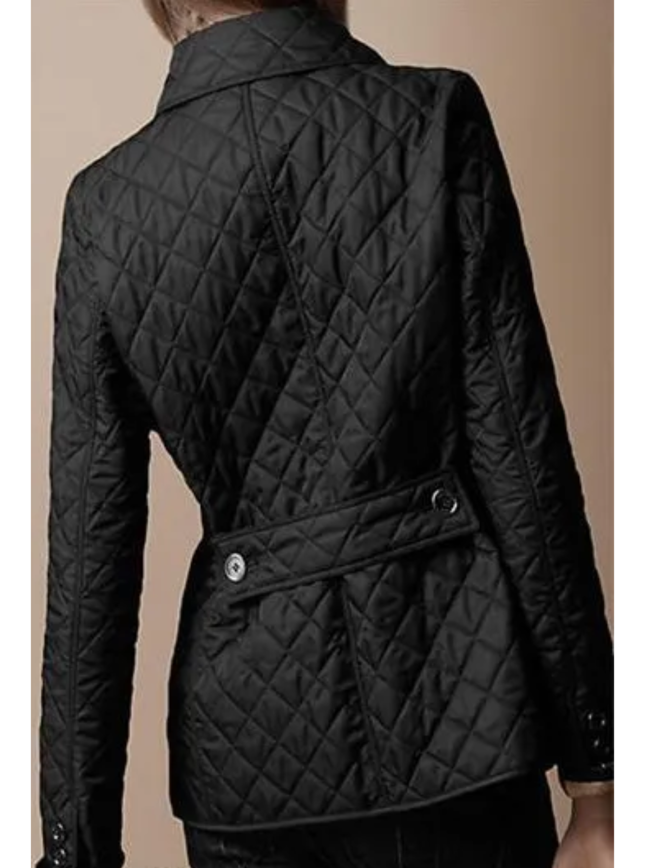 Mara | Damen Steppjacke mit Knopfleiste