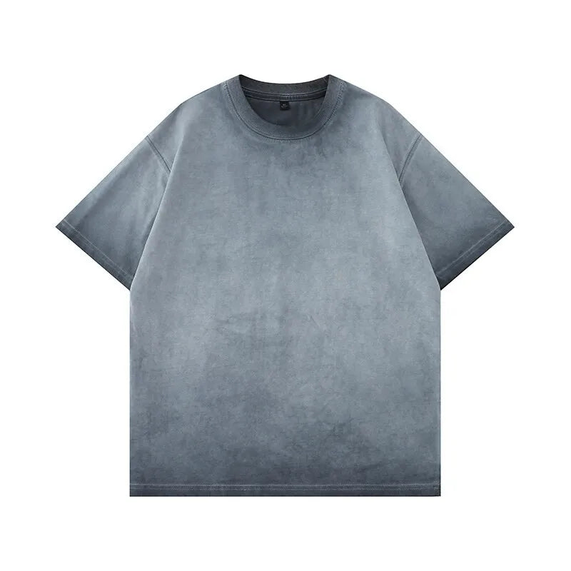 Milan | Oversized T-Shirt kurzarm in washed Look