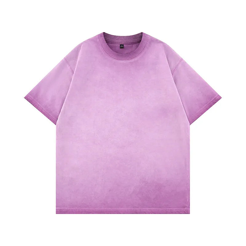 Milan | Oversized T-Shirt kurzarm in washed Look