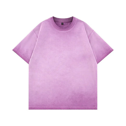 Milan | Oversized T-Shirt kurzarm in washed Look