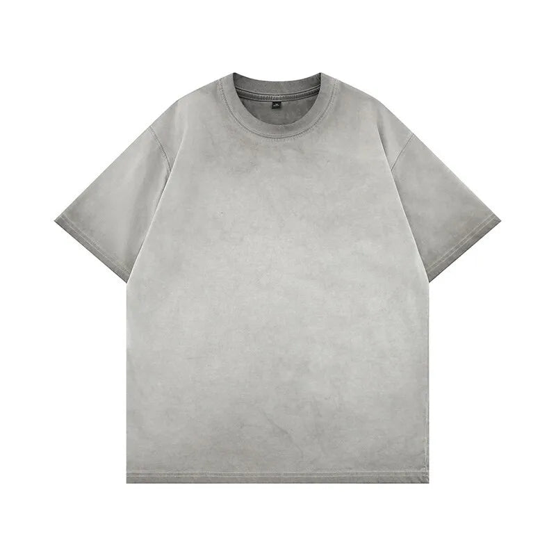 Milan | Oversized T-Shirt kurzarm in washed Look