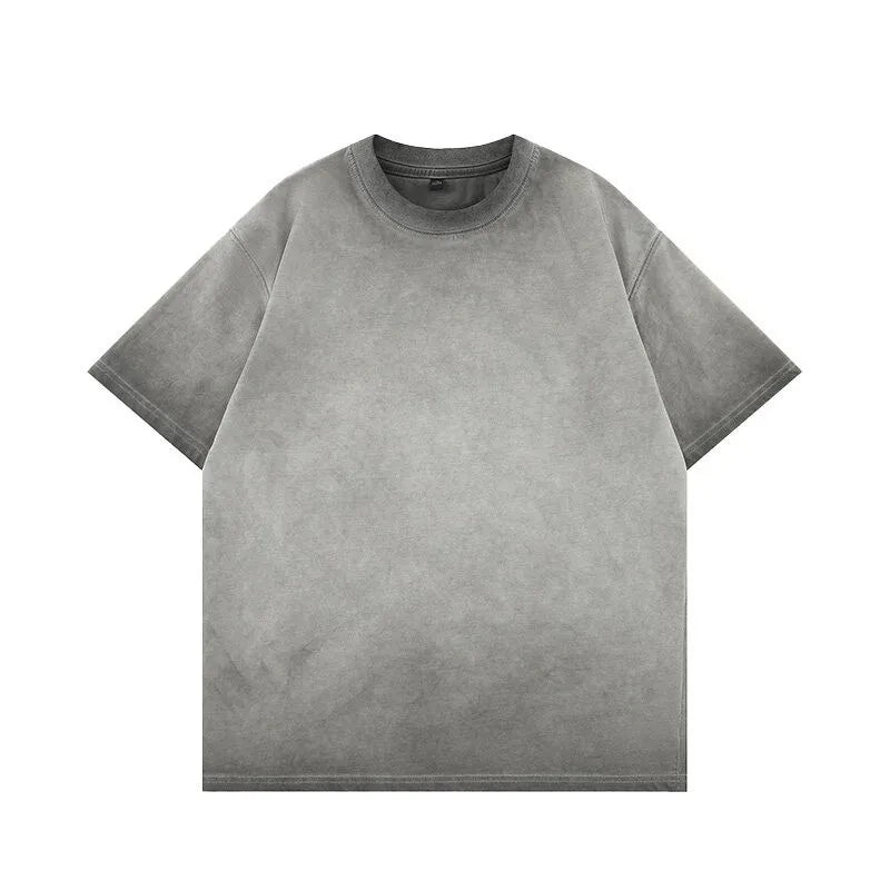 Milan | Oversized T-Shirt kurzarm in washed Look