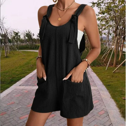 Nadine | Lässiger Damen Sommer-Jumpsuit mit Taschen
