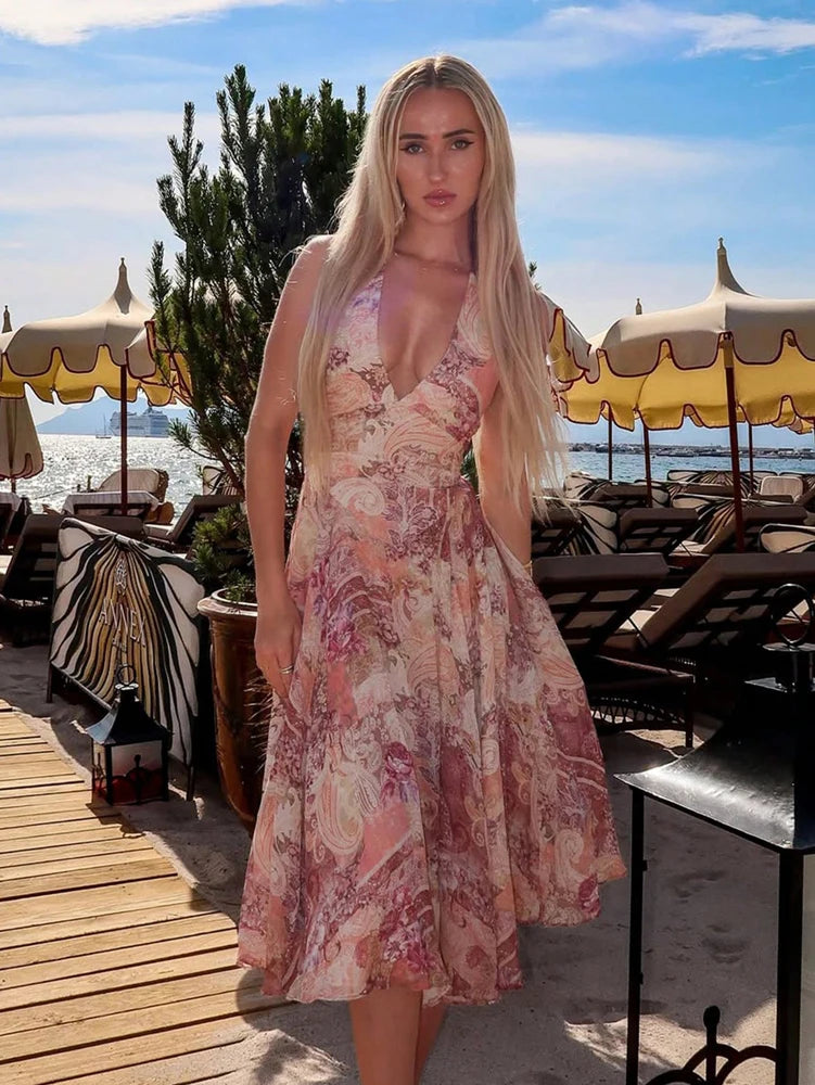 Nayla | Florales Kleid für unvergessliche Sommertage